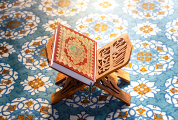 Quran - holy book in the mosque
