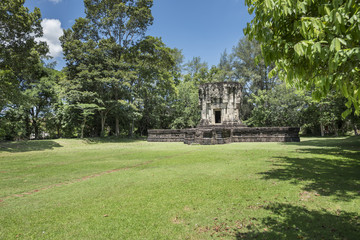 Fototapeta na wymiar The Phluang Sanctuary in Surin, public areas.