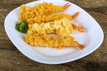 Prawn tempura