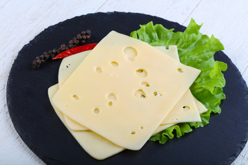 Sliced cheese