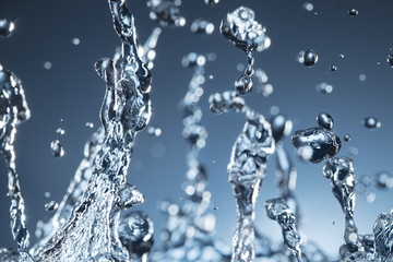 abstract water splash