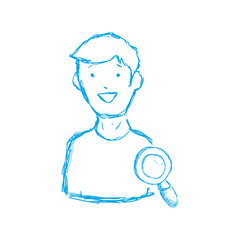 Social media design. Multimedia icon. White background , vector