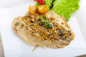 Baked tilapia