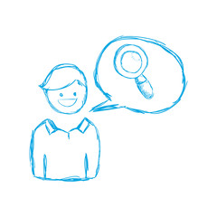 Social media design. Multimedia icon. White background , vector