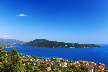 Montenegro. Herceg Novi - general view from 