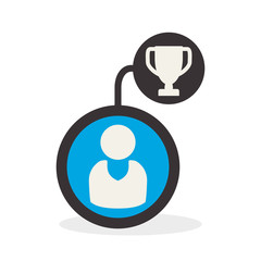 Social media design. Multimedia icon. White background , vector