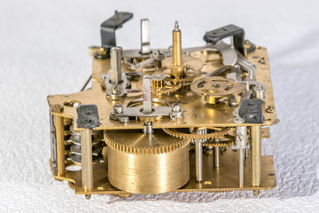 Altes Uhrwerk Detailaufnahme