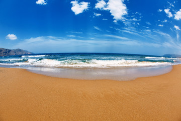 Sunny beach, Crete