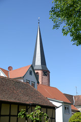 Fototapeta na wymiar Stadtkirche in MIchelstadt