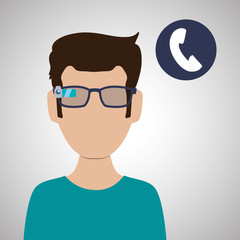 Smart device design. Gadget icon. Isolated illustration , vector