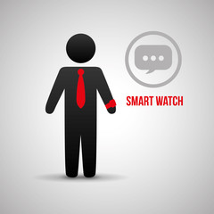 Smart device design. Gadget icon. Isolated illustration , vector