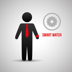 Smart device design. Gadget icon. Isolated illustration , vector