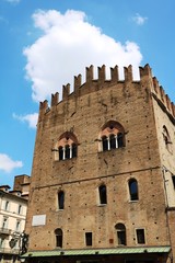 Fototapeta na wymiar Palazzo Re Enzo in Bologna, Italy