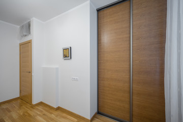 Interior of the room with furniture