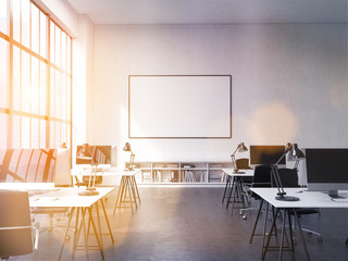 Coworking office toning