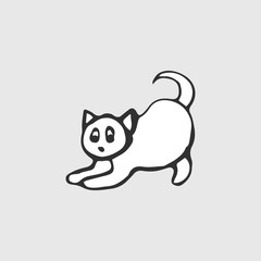 Kitten white funny 6