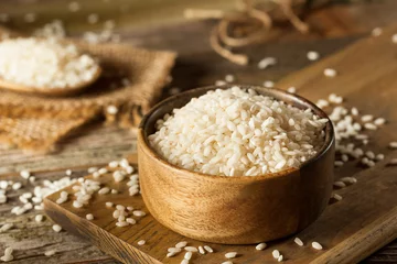 Fototapeten Raw Organic Arborio Rice © Brent Hofacker