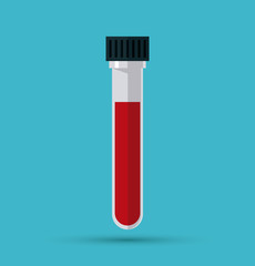 Blood design. Health care icon. Colorful illustration