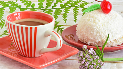 cake with coconut