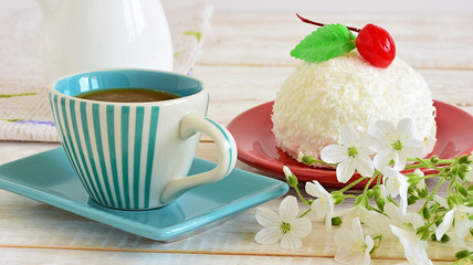 cake with coconut