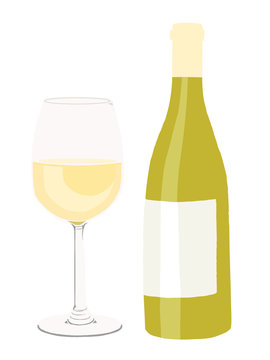 white wine, wein, vector