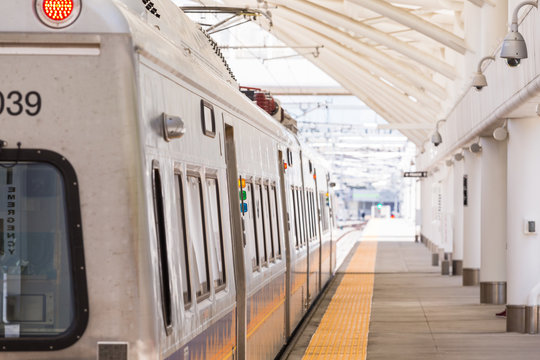 Fototapeta Commuter train