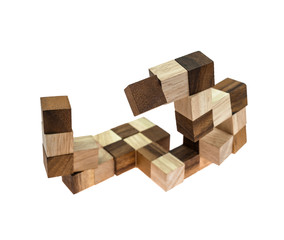 Obraz premium Wooden toy block