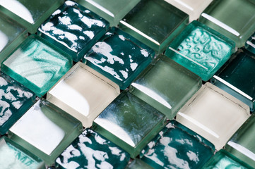 Naklejka premium texture mosaic tiles texture mosaic bathroom to the kitchen floor and walls are used to repair the premises, structure design decor.