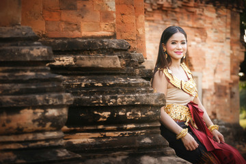 Beautiful Girl in Apsara