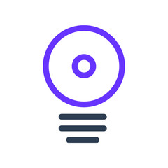 Idea vector logo icon