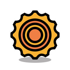 gear icon design 