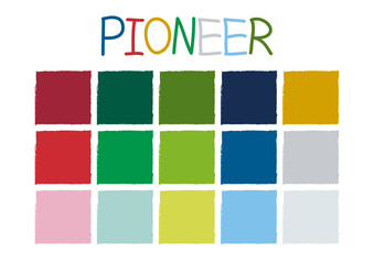 Pioneer Color Tone without Code Vector Illustration