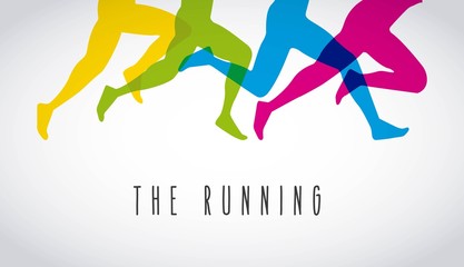 the running  design 