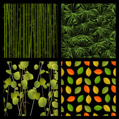 Four natural backgrounds
