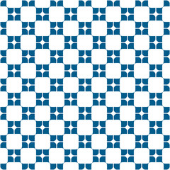 Geometric seamless pattern with rounded square shapes