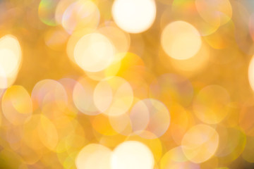 Background twinkled bright gold color