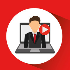 businesspeople avatar design 