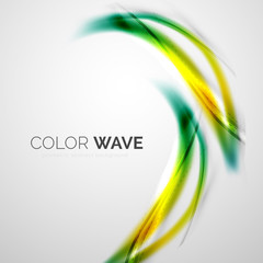 Shiny color wave