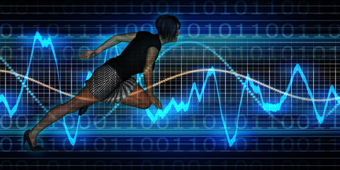 Successful Business with Senior Woman