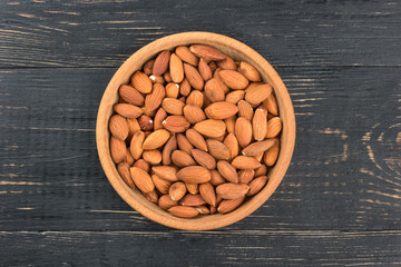 Almonds in a bowl