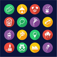 Fair Icons Flat Design Circle