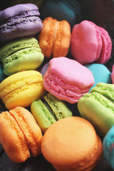 French macaroons.