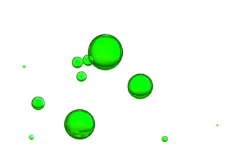 Green air bubbles