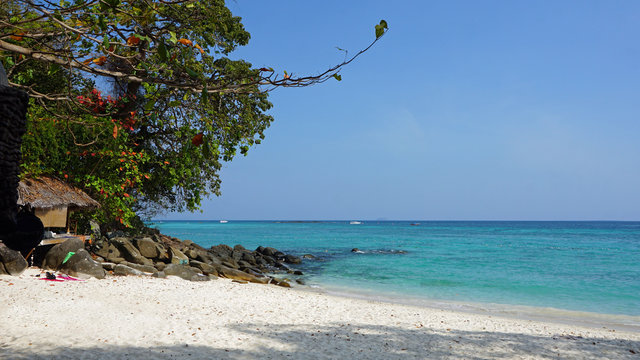long beach on ko phi phi island