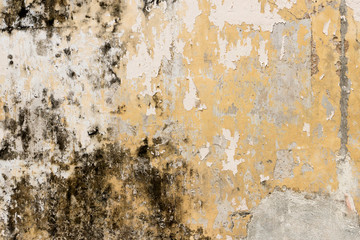 Cracked concrete wall texture background. Material construction.