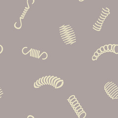 Seamless background with Springs for your design