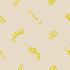 Seamless background with Springs for your design