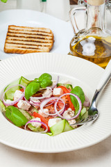 Fresh mediterranean salad.