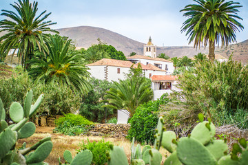 City of Betancuria at Fuerteventura, Canary Islands