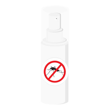 Mosquito spray bottle